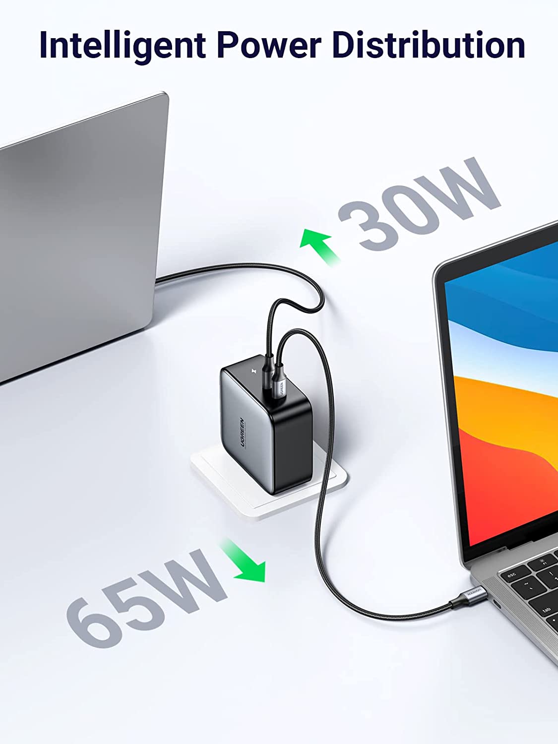 Ugreen Nexode 100W 4-Port USB C/A Wall Charger