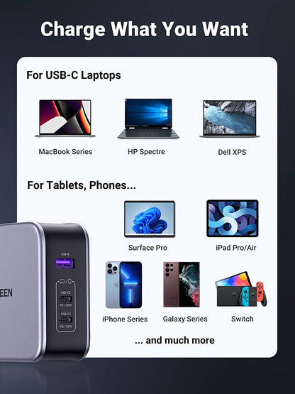 UGREEN Nexode 140W USB C Wall Charger – TechWizPH